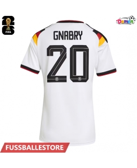 Günstige Deutschland Serge Gnabry #20 Heimtrikot Damen WM 2026 Kurzarm